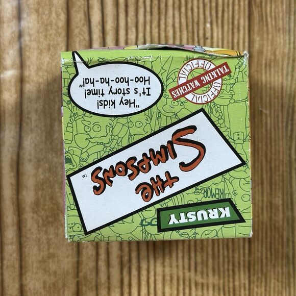 Vintage Simpsons Talking Krusty the Clown Wrist Watch Burger King 2002 - Picture 9 of 12